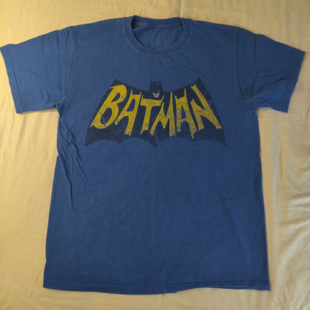 Faded Vintage Batman Shirt (Adam West Batman)